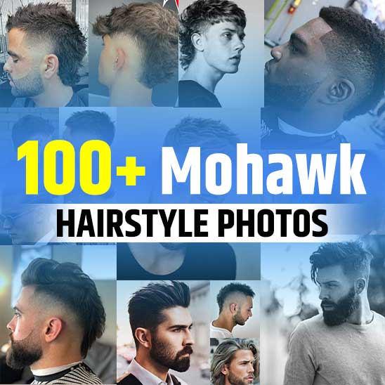 100+ Mohawk Hairstyle (Men/Boys) Haircut 2023 - TailoringinHindi