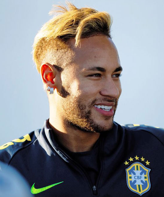Neymar 2022 World Cup Hairstyle