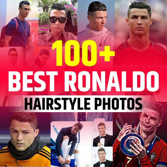 Cristiano Ronaldo Grown Out Long Hair Worn in a Man Bun