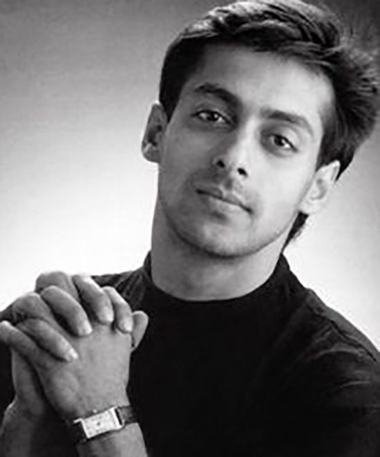 Salman Khan Before Hair Treatment
