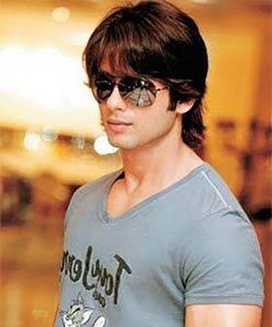 Shahid Kapoor Hairstyle Back Side