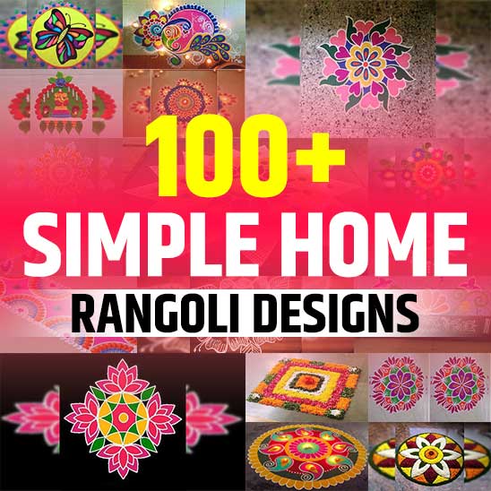 Simple Rangoli Designs for Home