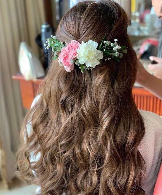 Floral Tiara Hairstyles