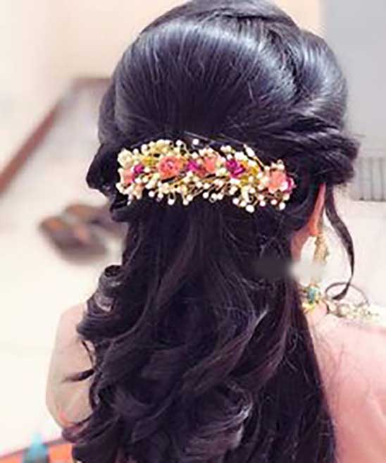 Hair Style for Wedding Function South Indian Simple