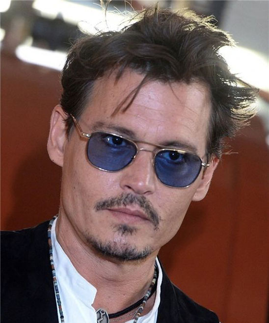 Johnny Depp Facial Hair Style