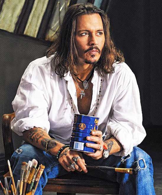 Johnny Depp Hair Type