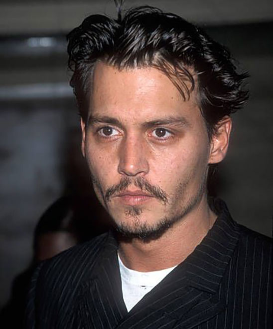 Johnny Depp Hairstyle Long