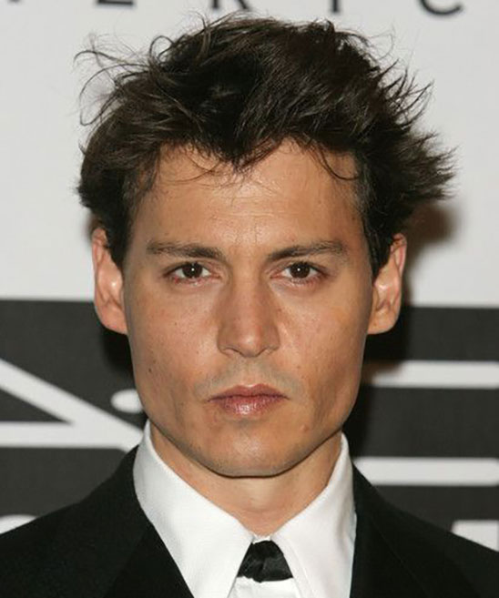Johnny Depp Hairstyle Young