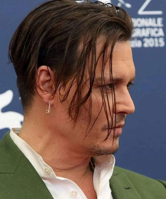 Johnny Depp Long Hair Blow