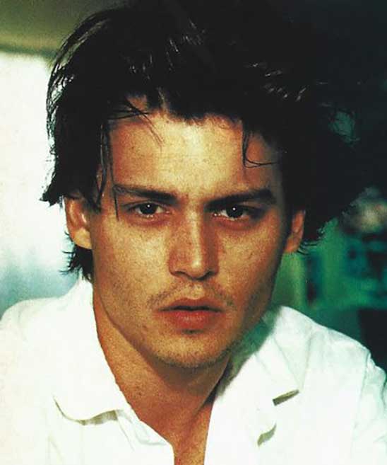 Johnny Depp Short Hairstyle