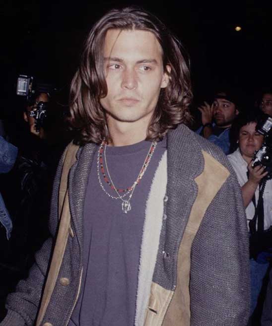 Johnny Depp without Hair