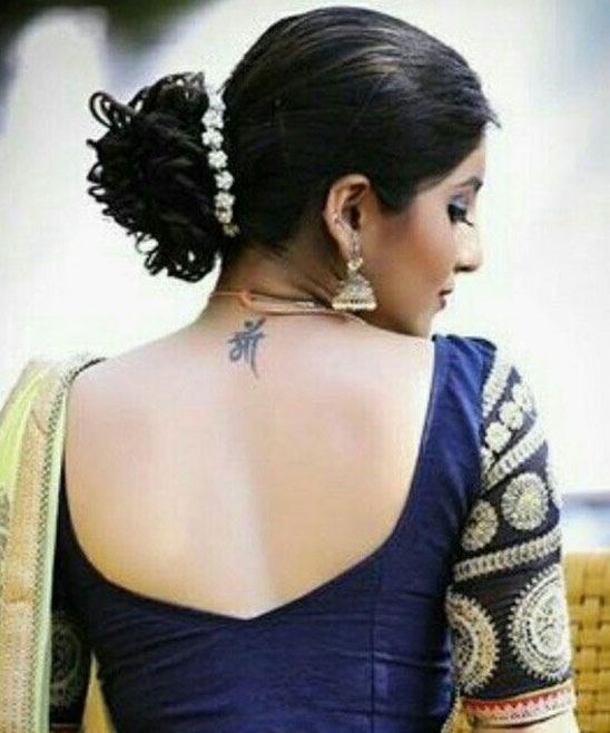 Nauvari Saree Ambada Hairstyle
