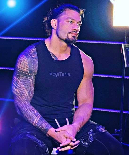 Roman Reigns Hairstyle Back