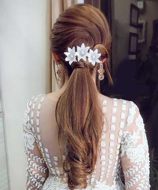 Simple Blow Dry Hairstyles Indian Wedding