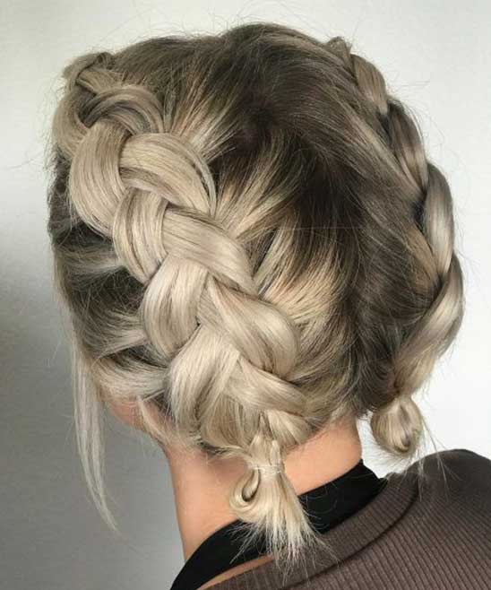 Simple Bridal Hairstyle for Short Hair
