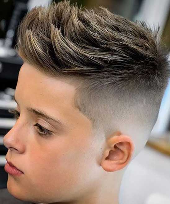 Simple Hair Cut Style Boy