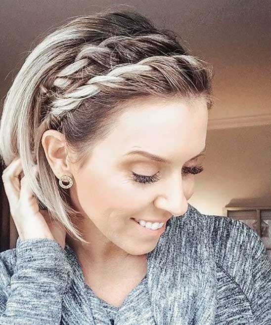 Simple Hairstyle for Girls Short Hair