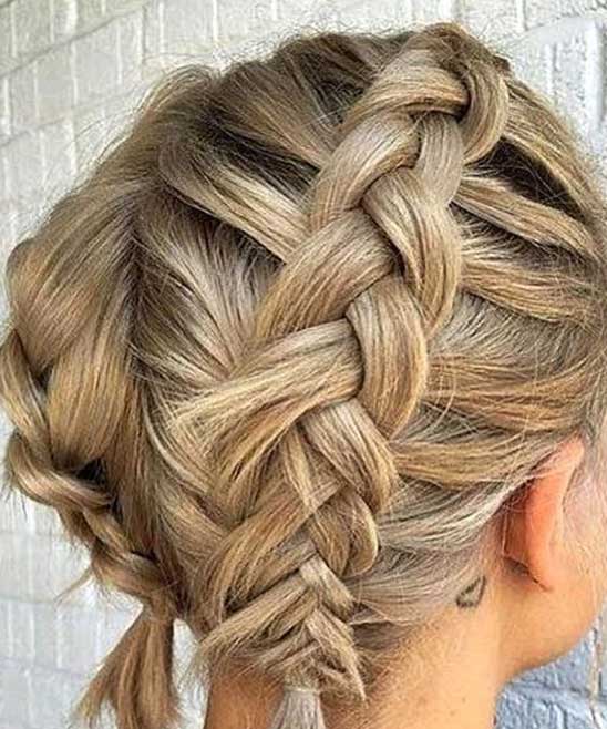Simple Hairstyle for Short Hair for School