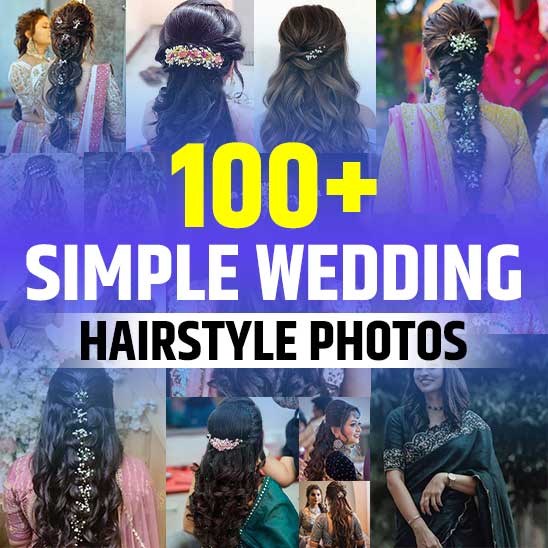 Simple Indian Wedding Hairstyles