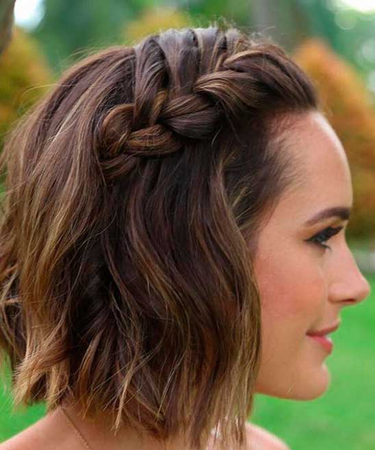 Simple Juda Hairstyle for Short Hair