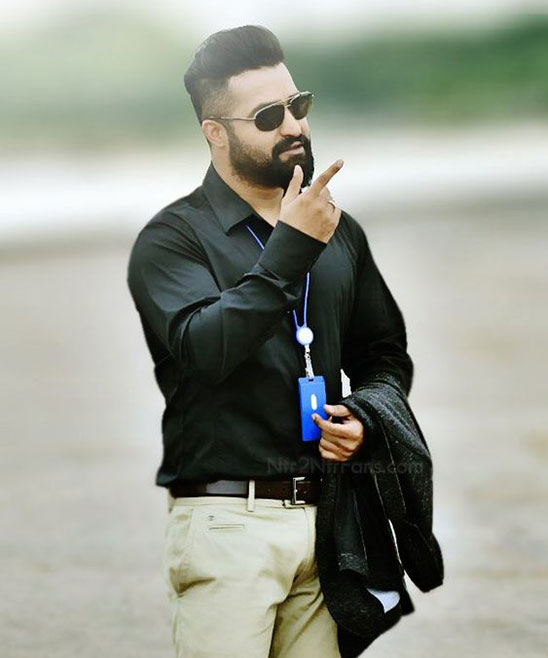 ntr new look hairstyle