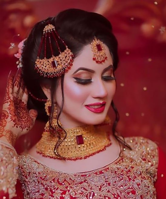 Aggregate 144+ beautiful bridal hairstyles pakistani best - ceg.edu.vn