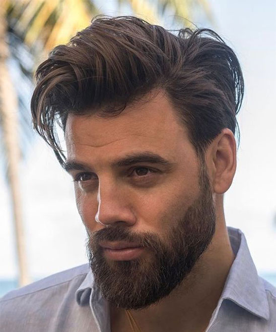 Best Hairstyle for Heart Shaped Face Men