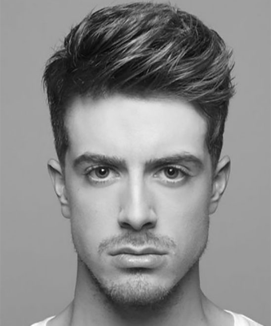 Best Hairstyle for Men Oval Face