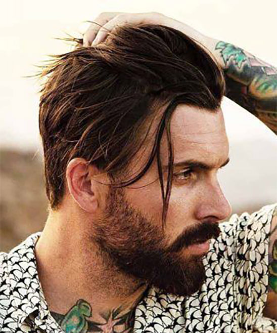 Best Hairstyle for Men Oval Face