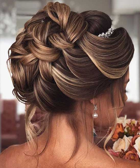 Bridal Bun Hairstyle with Gajra