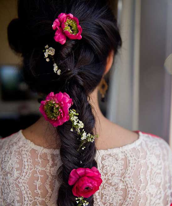 Bridal Hair Flowers Indian