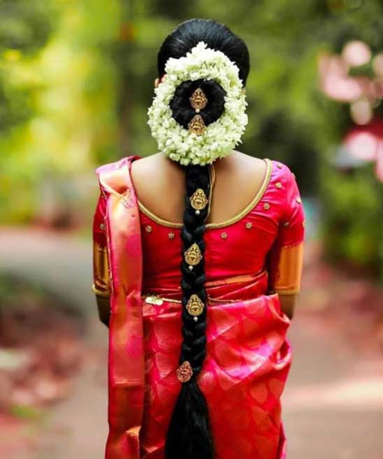 Bridal Hairstyle Kerala Hindu