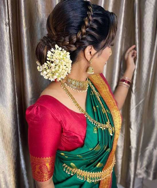 Bridal Hairstyle With Matha Patti