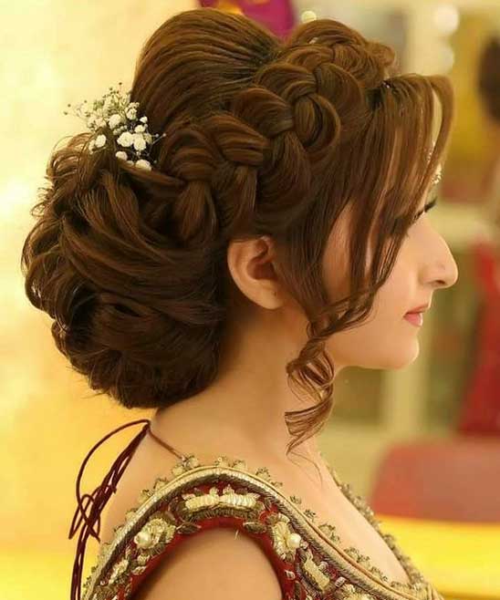 Bridal Hairstyle for Muhurtham