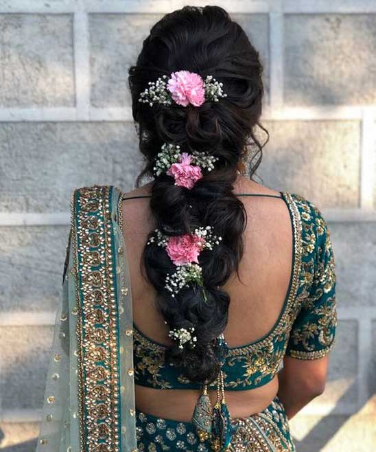 Bridal Hairstyles Indian for Reception