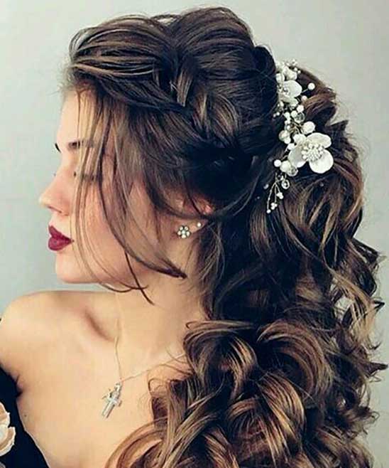 Bridal Hairstyles for Long Hair South Indian Without Jadai
