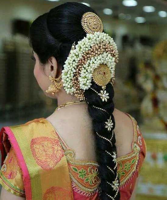 Bridal Hairstyles for Long Hair With Flowers