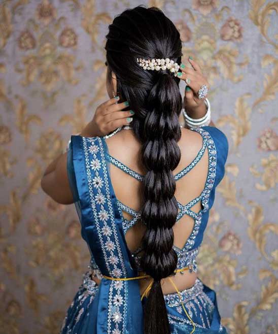 Bridal Hairstyles for South Indian Reception