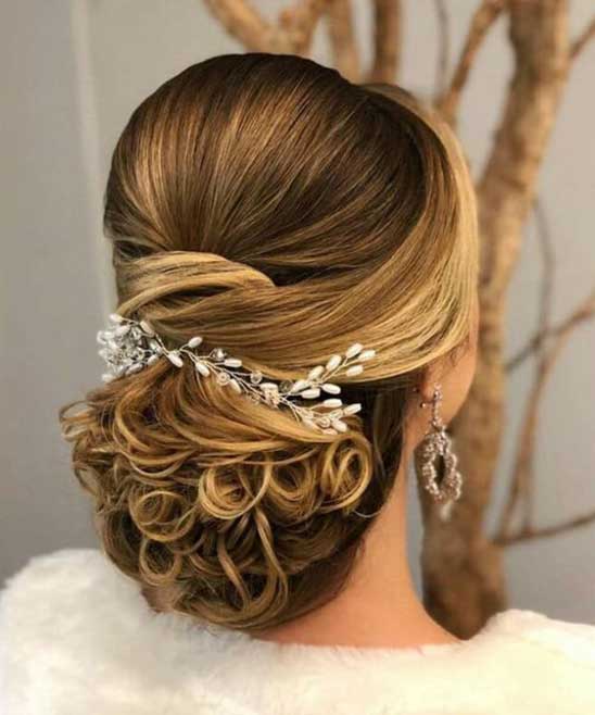 Bun Hairstyle Bridal