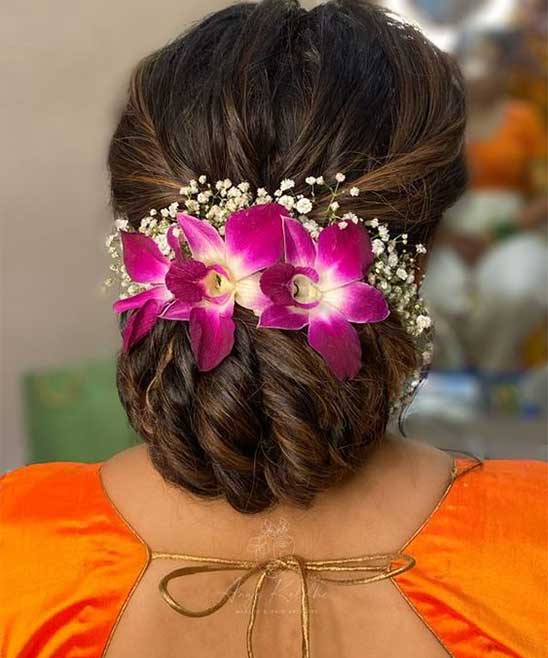 50+ Bun Hairstyle for Wedding (2023) Indian - TailoringinHindi