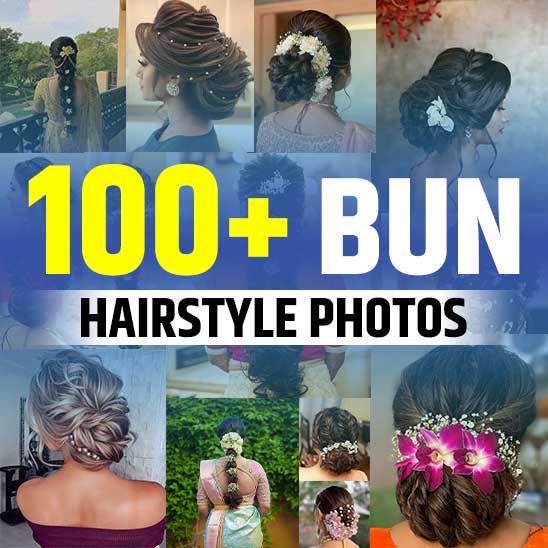 100+ Bun Hairstyle Photos (2023) | Hair Bun - TailoringinHindi