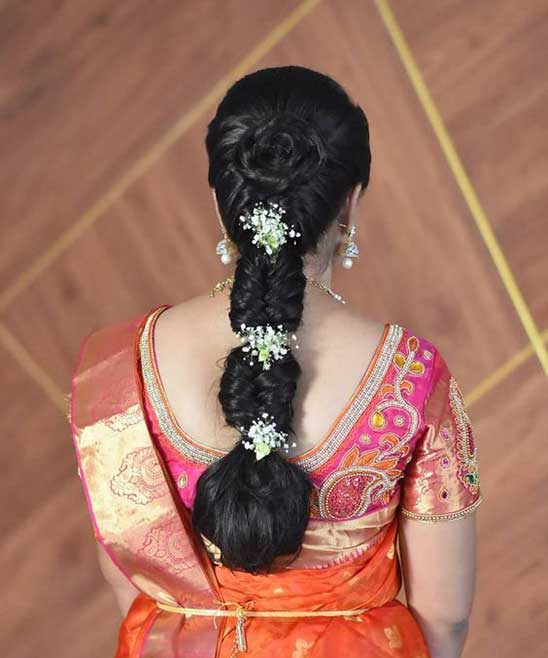 Christian Bridal Hairstyle for Long Hair