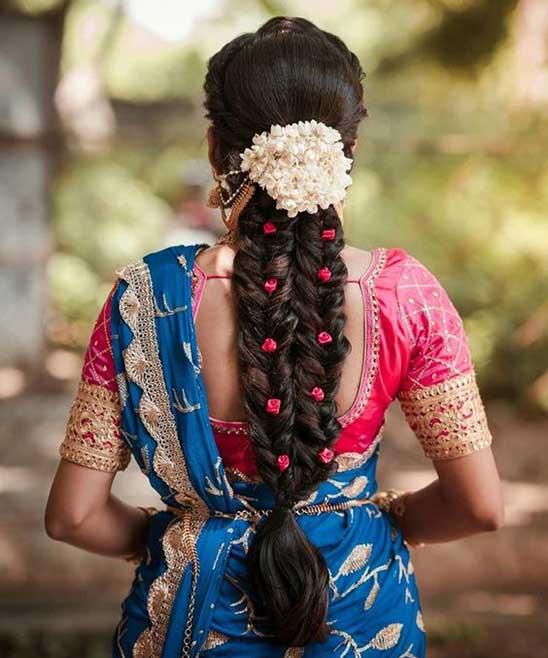 Chubby Face Round Face Bridal Hairstyle