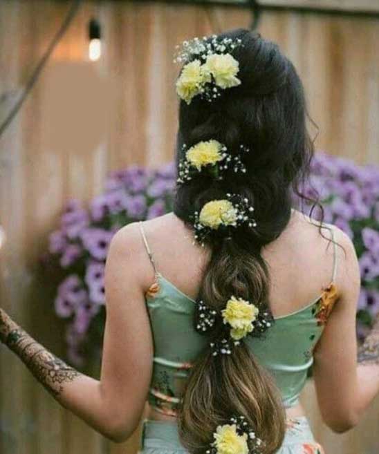Curly Bridal Hairstyle for Long Hair