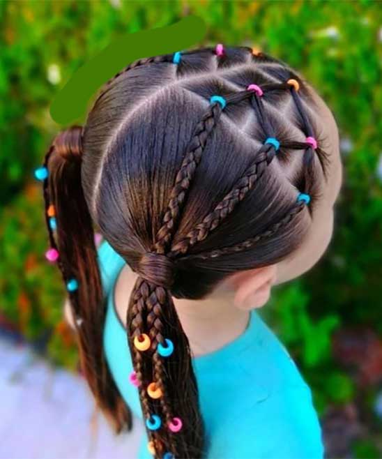 Cute Girl Hairstyles for Shoulder Length Hair