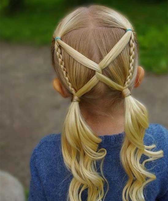 Cute but Funky Hairstyles with Fringe for Girls