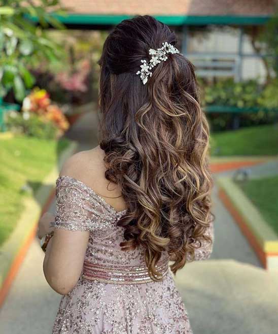 50+ Open Hairstyle for Silk Saree (2023) Photos - TailoringinHindi