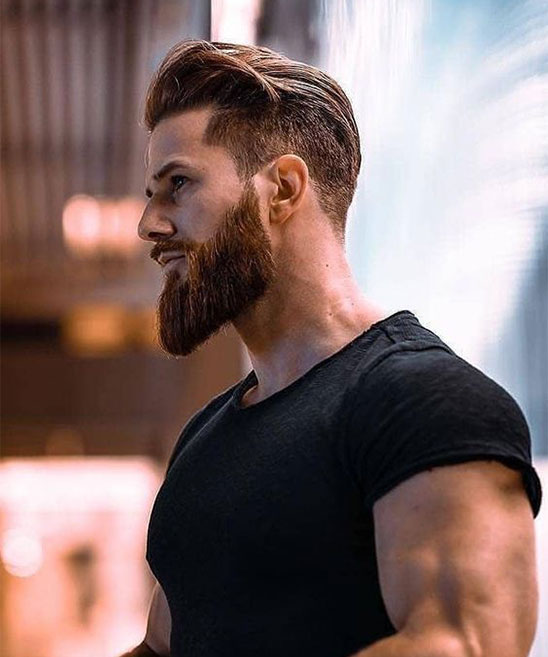 Hairstyle for Oval Face Men Formal