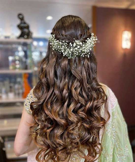 50+ Hairstyle for Gown (2023) | Long/Short Hair - TailoringinHindi