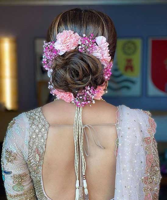 Hairstyle for Saree Look